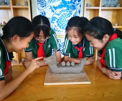 樂享端午，文化傳承——盛世長(zhǎng)安小學(xué)陶藝社團(tuán)“藝”見“粽”情